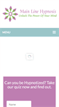 Mobile Screenshot of mainlinehypnosis.com